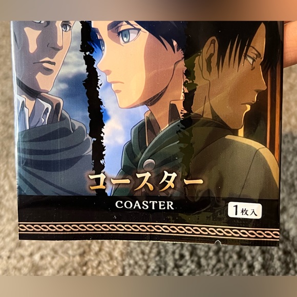 Attack on Titan / Shingeki no Kyojin Cardboard Coaster Blind Pack / Bag Anime - Picture 4 of 6